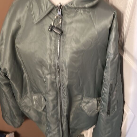 TopShop Reversible Bomber Jacket/coat NWOT small - Picture 3 of 9